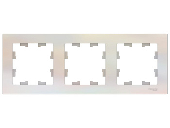 Рамка SCHNEIDER ELECTRIC AtlasDesign ATN000403 жемчуг